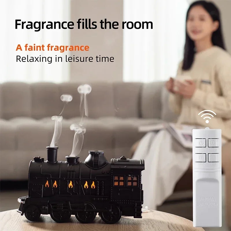 Train Mist Humidifier with LED Light!"