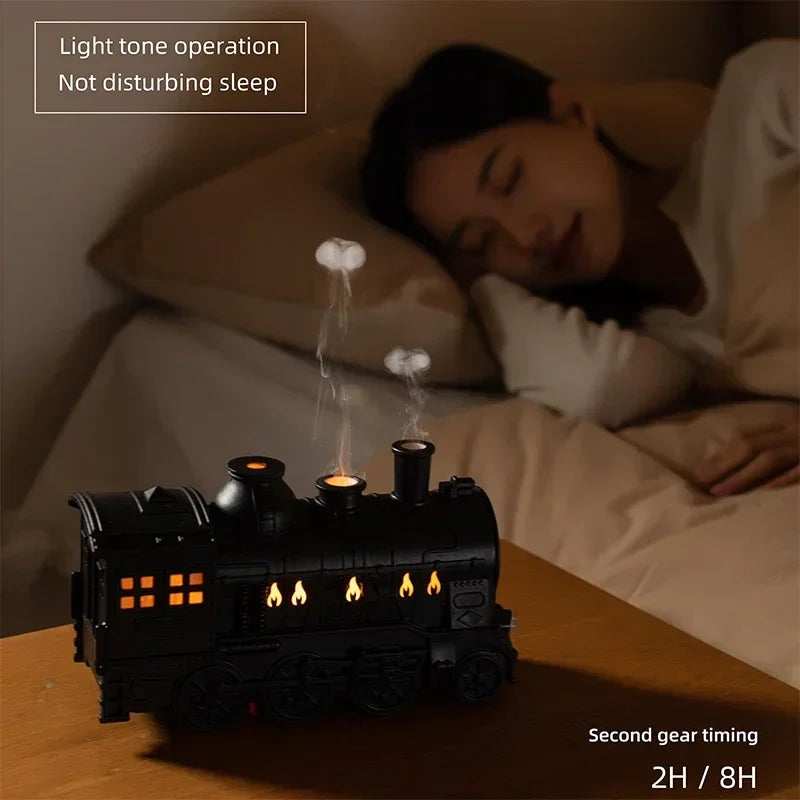 Train Mist Humidifier with LED Light!"